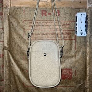 Cream Crossbody Bag